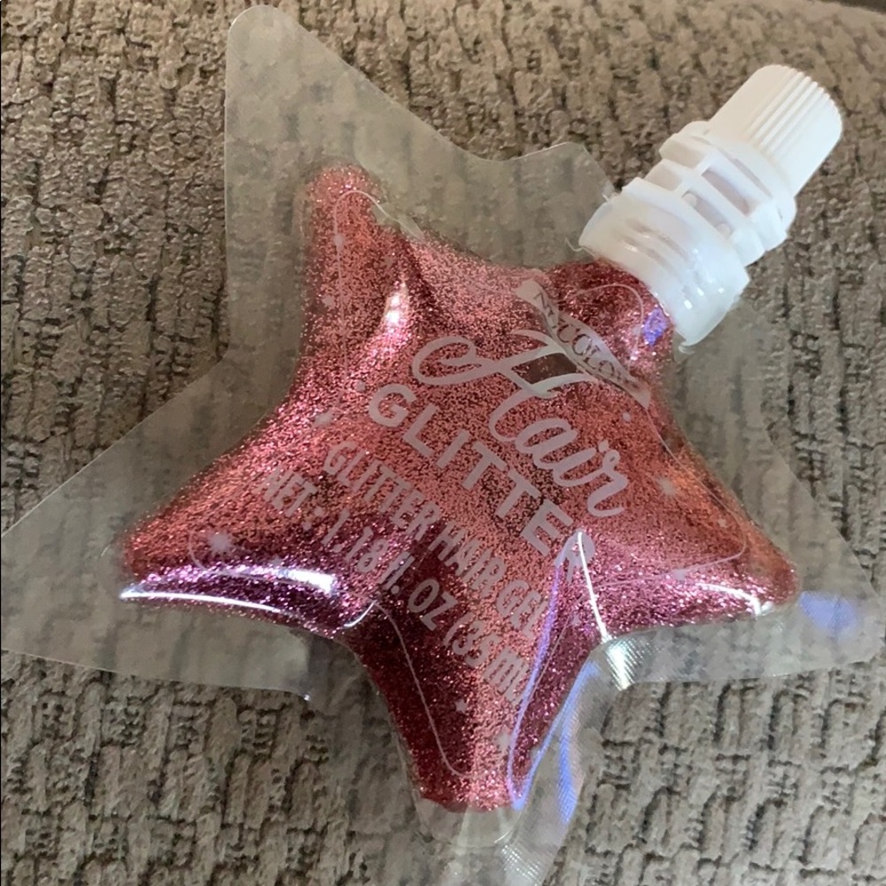 Hair glitter gel
